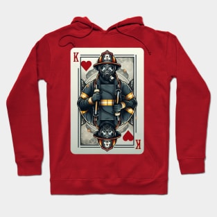 Firefighter Playing Card Hoodie